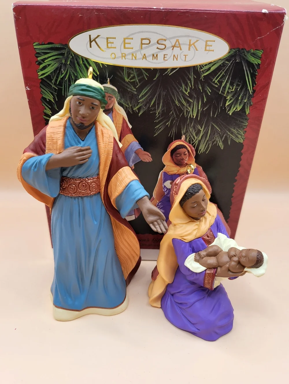 9 Vintage Hallmark Keepsake Ornaments w Boxes